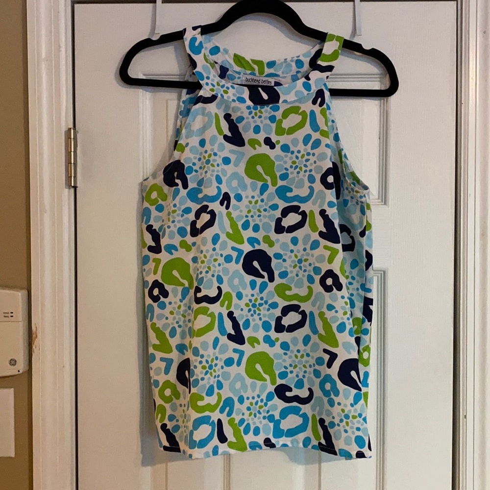 Buckhead Betties Animal Print Tank Medium